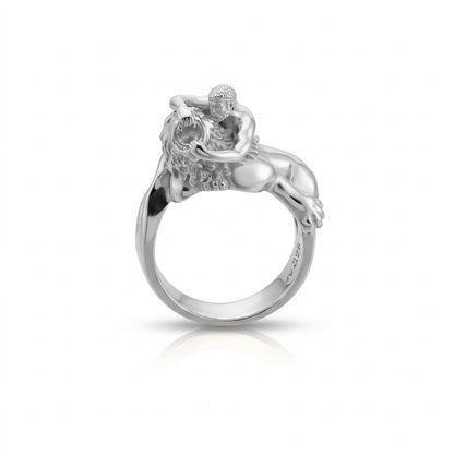 Hercules and the Nemean Lion Ring