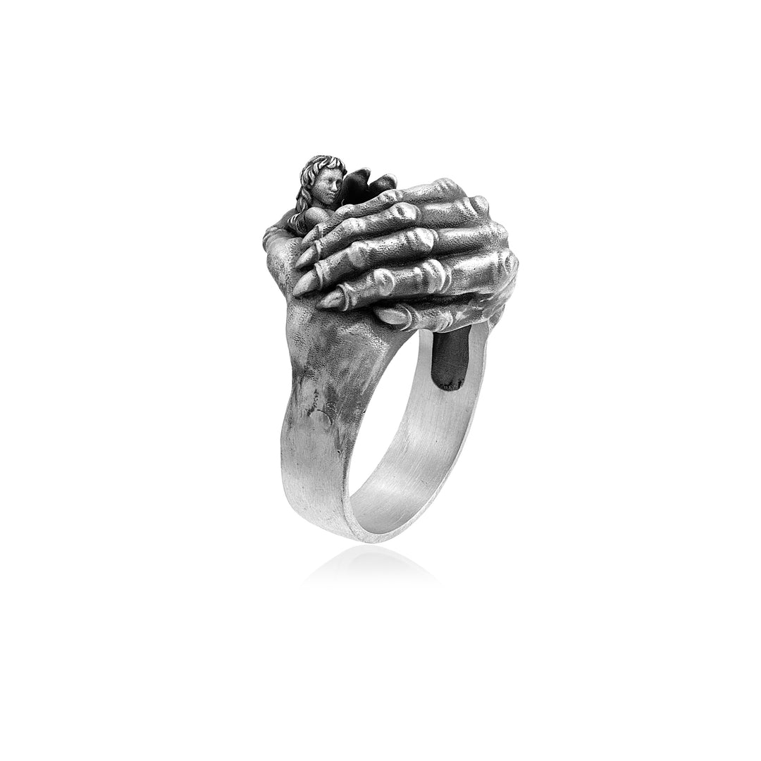 Skeleton Embrace Ring