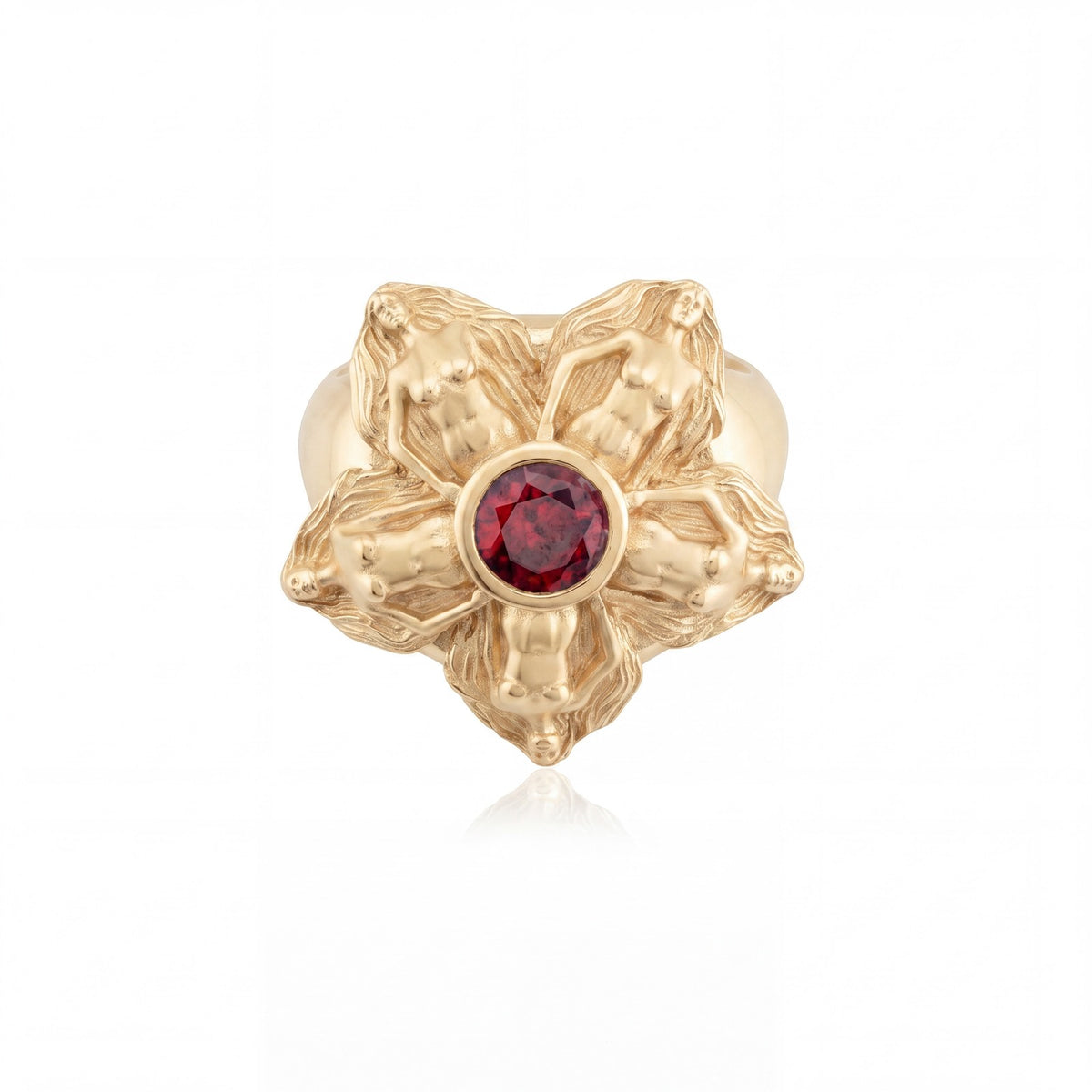 Human Bloom Ring