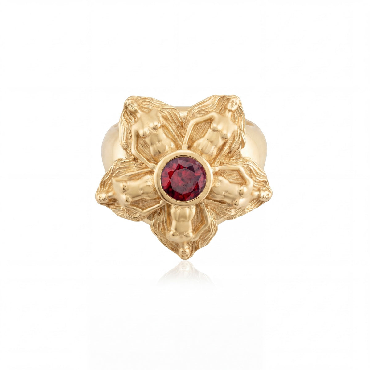 Human Bloom Ring