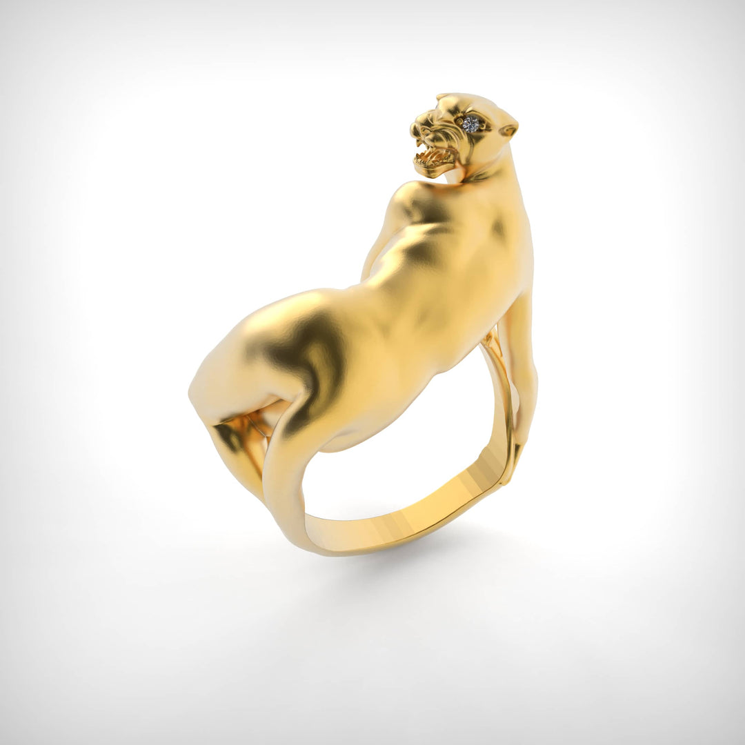 Sculpted Chimera Ring