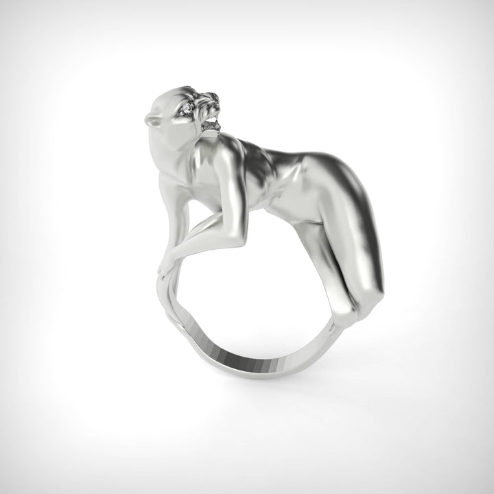 Sculpted Chimera Ring