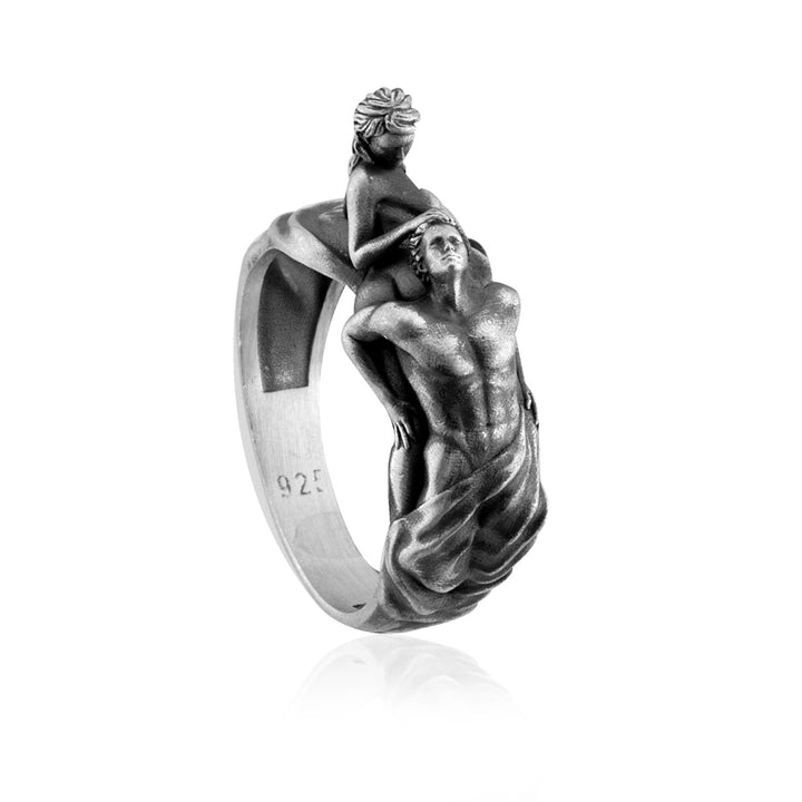 925 Sterling Silver Oxidized