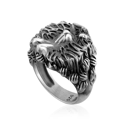 925 Sterling Silver Oxidized