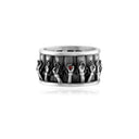 925 Sterling Silver Oxidized