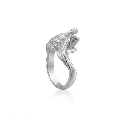 Winged Solitude Ring
