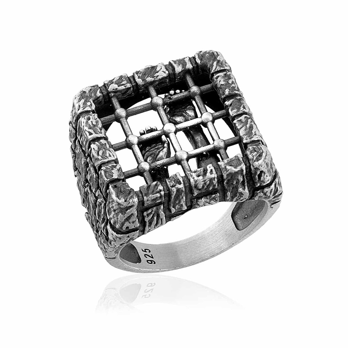 925 Sterling Silver Oxidized