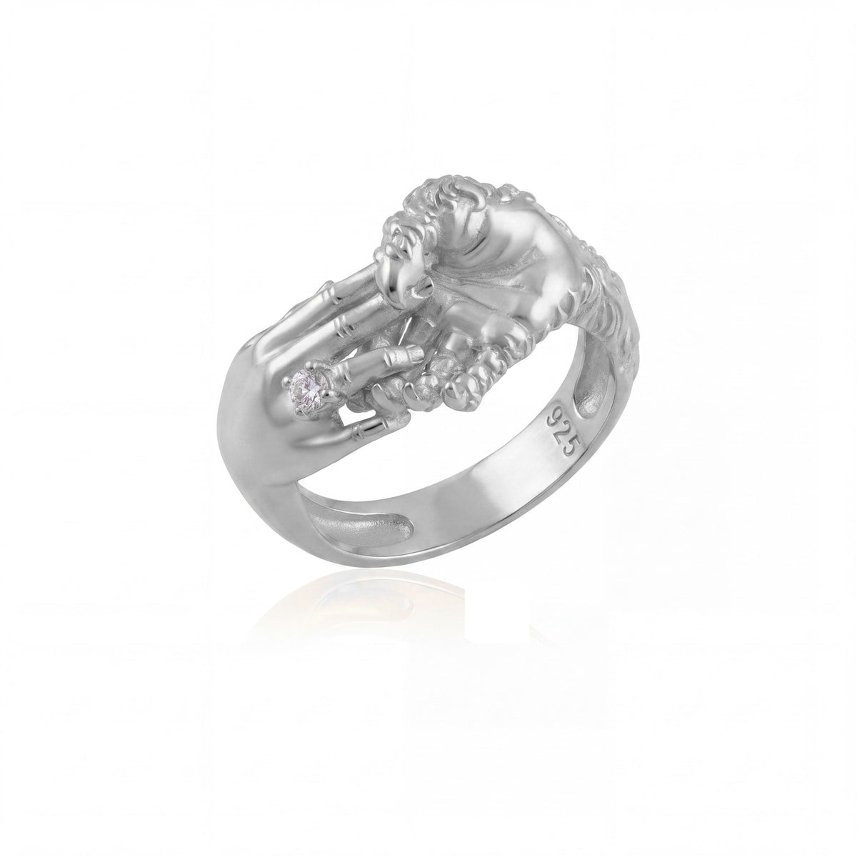 Beauty the Beast Hand Ring