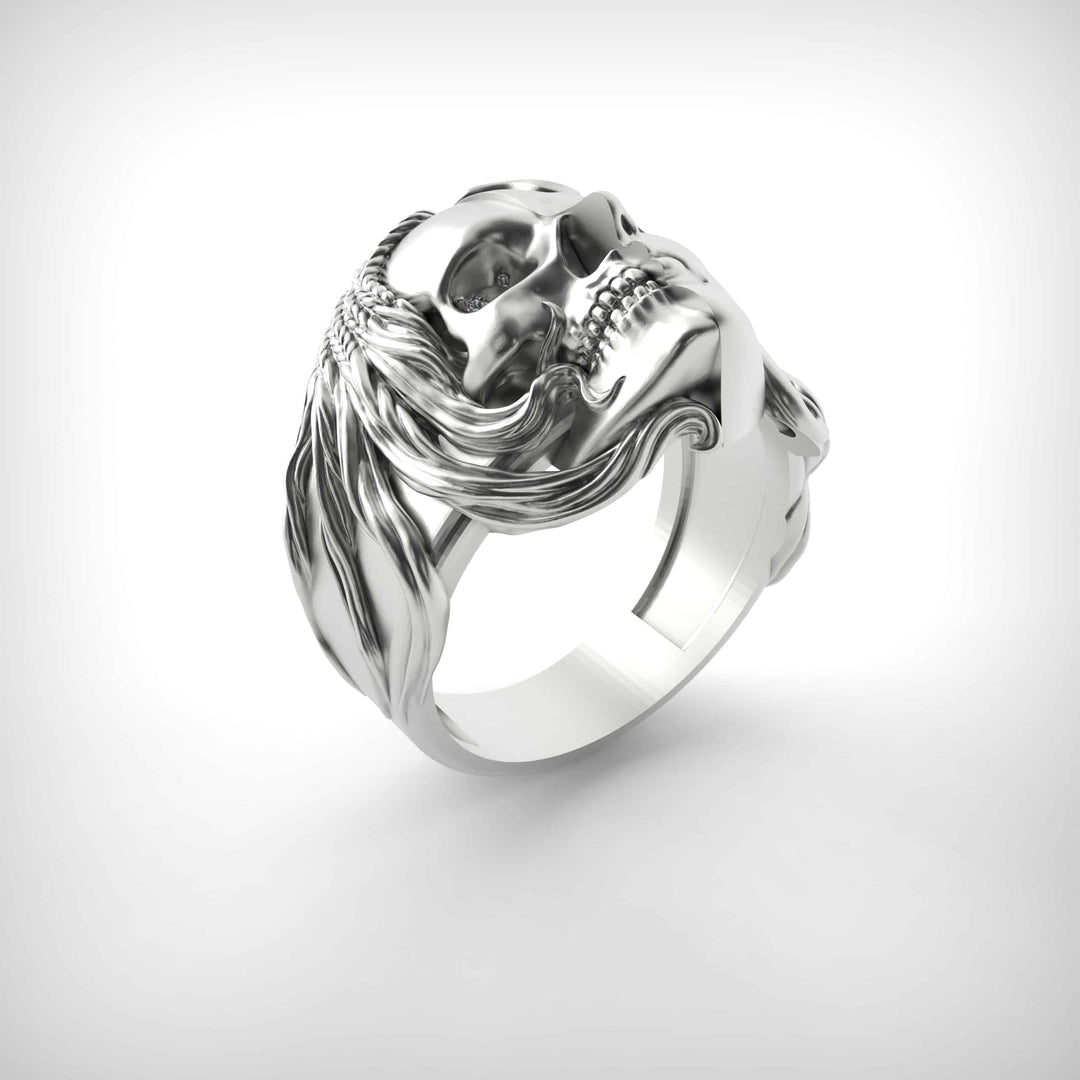 Life and Death Mask Ring