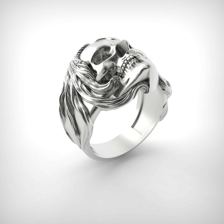 Life and Death Mask Ring