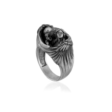 925 Sterling Silver Oxidized
