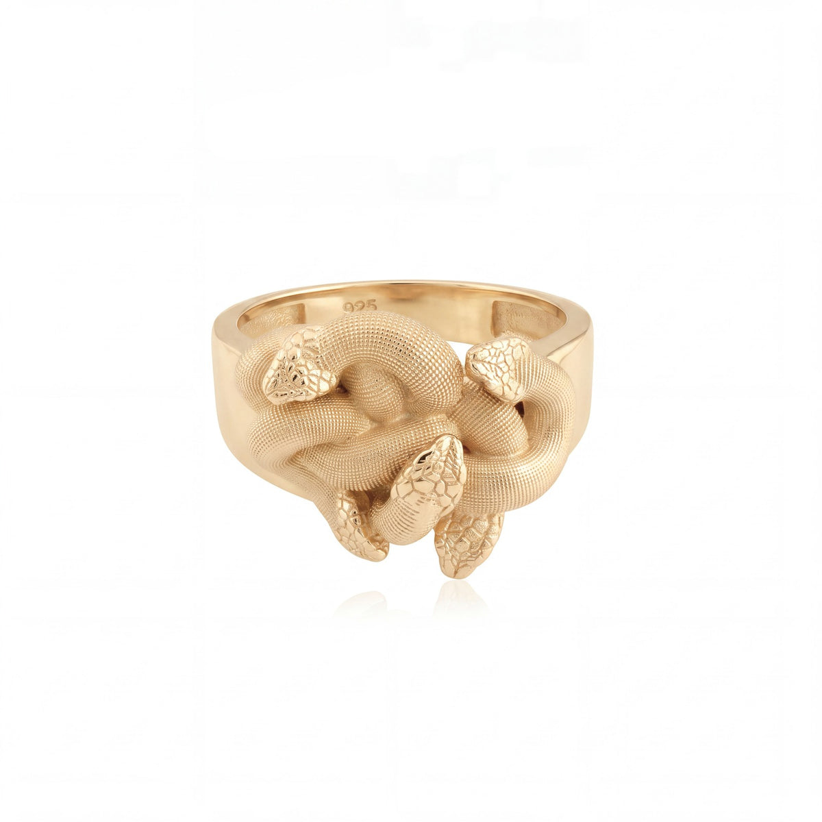 Twisted Serpent Ring