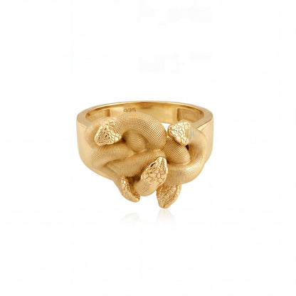 Twisted Serpent Ring