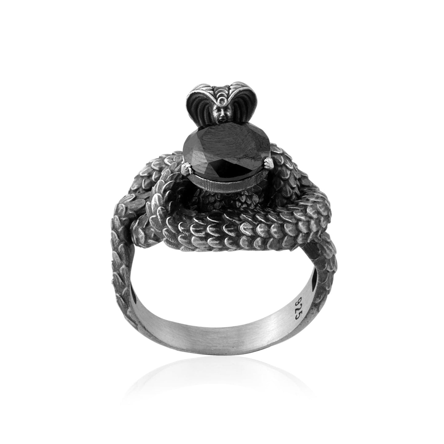 925 Sterling Silver Oxidized