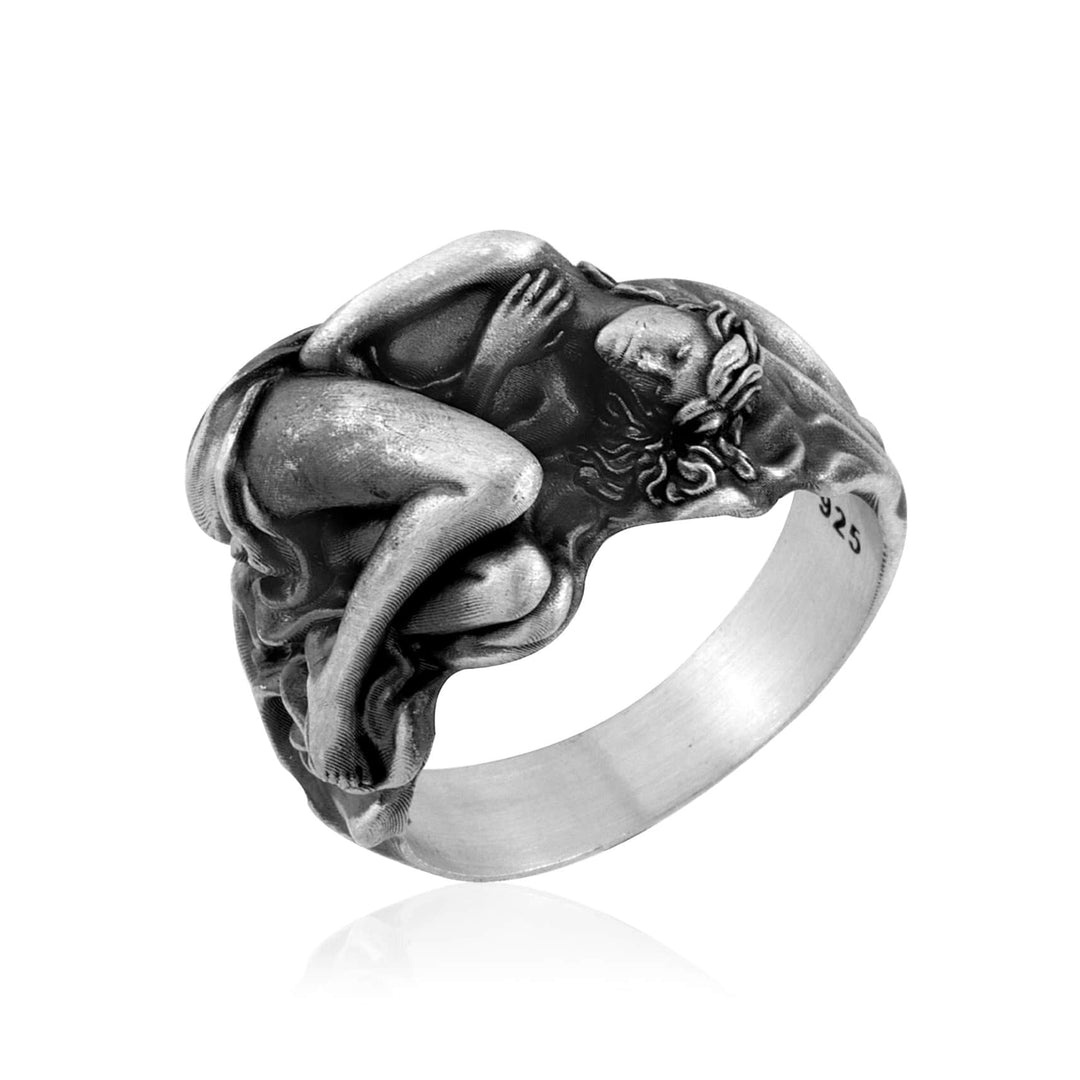 925 Sterling Silver Oxidized