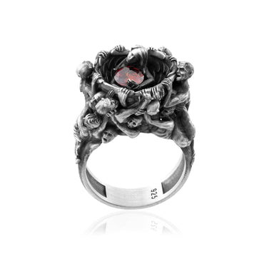 925 Sterling Silver Oxidized