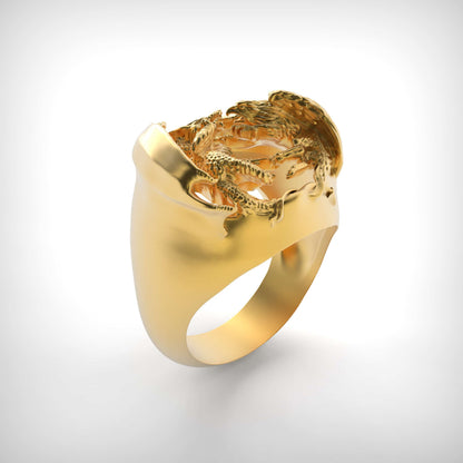 Dragon Gryphon Clash Ring