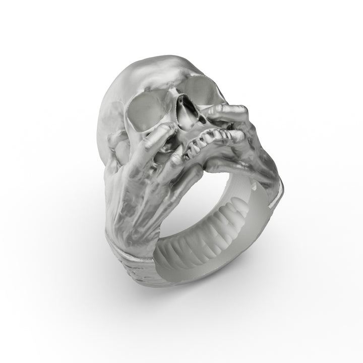 Skull Head Ring