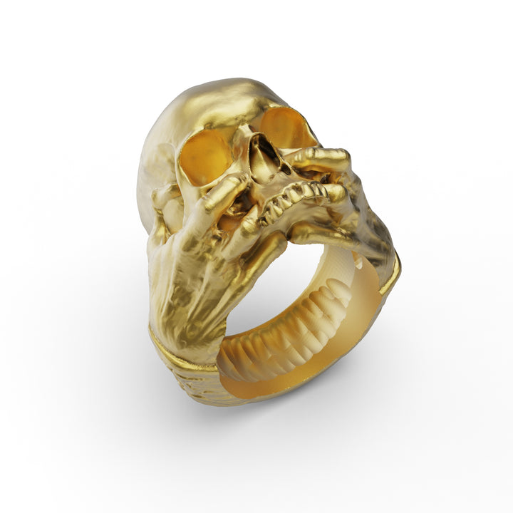 Skull Head Ring