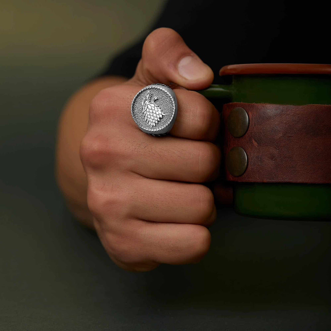 Game Of Thrones Stark Wolf Claw Ring