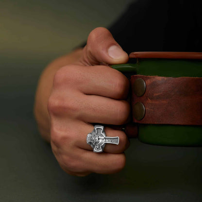 Jesus Cross Ring