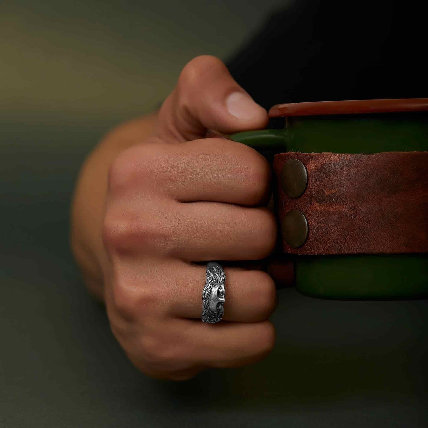 Aphrodite Eyes Venus Greek Ring