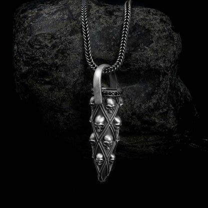 Bullet Skull Necklace