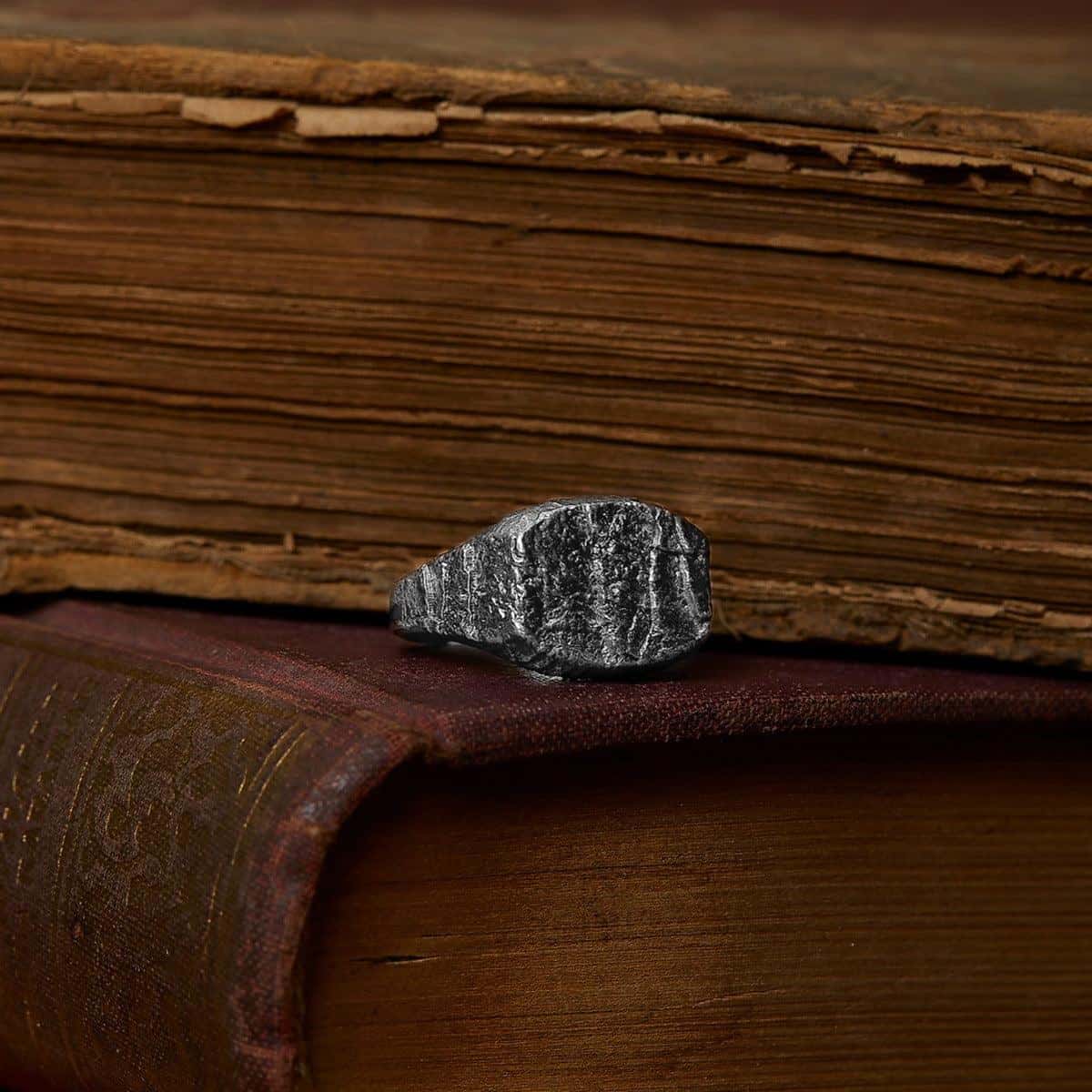 Lava Rock Surface Ring