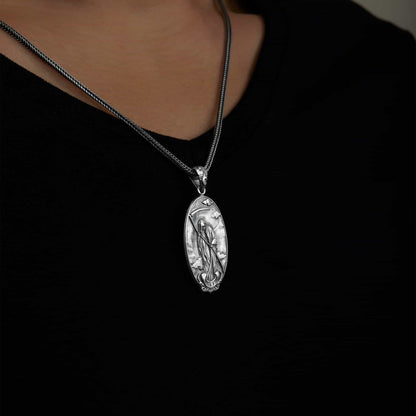 Life And Death Double Sided Necklace