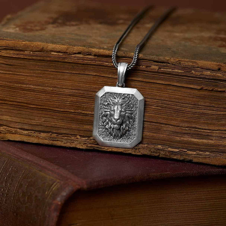 Lion Face Necklace