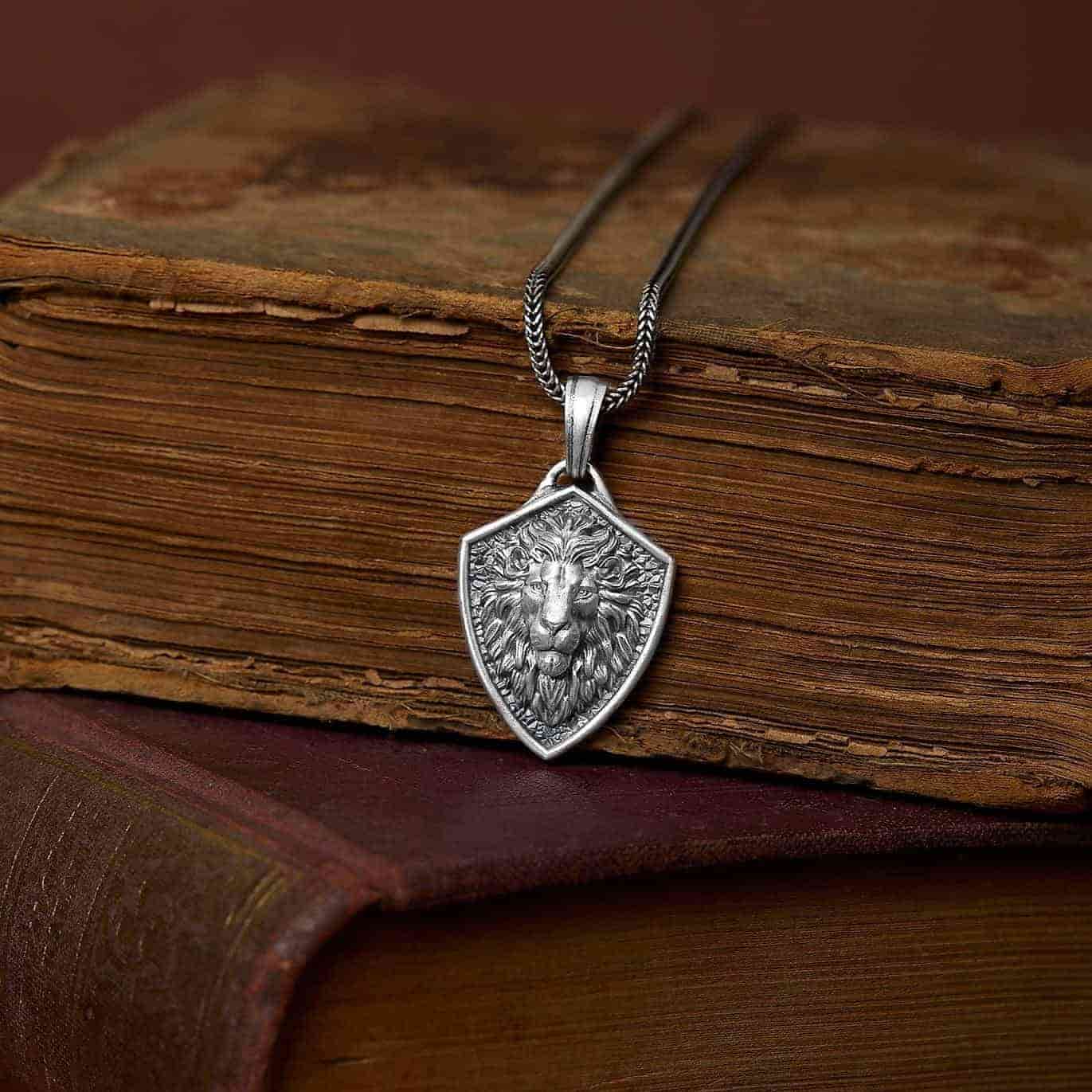 Lion Pentagon Necklace