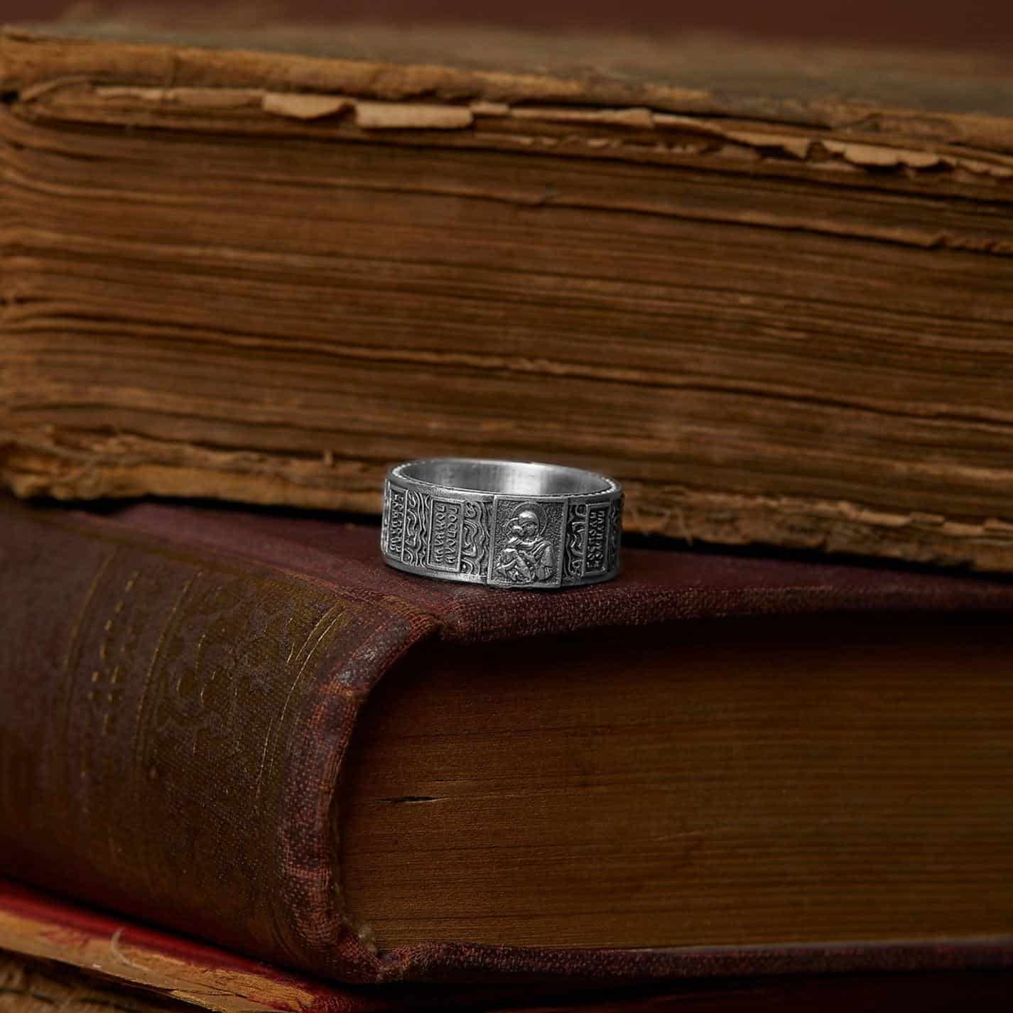 Saint Archangel Band Ring v2