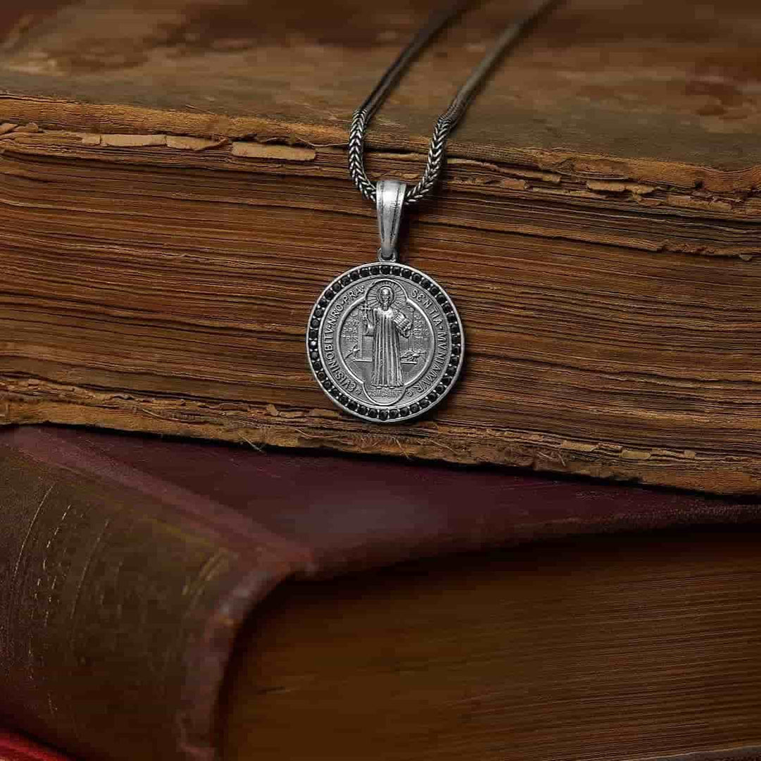St Benedict Necklace Stainless Steel St Benedict Necklace Stainless Steel