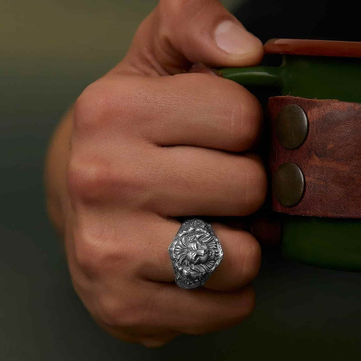 Wild Lion Ring