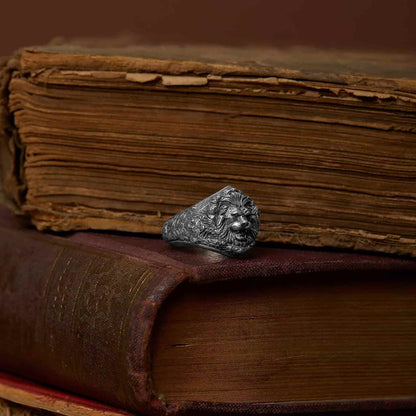 Wild Lion Ring