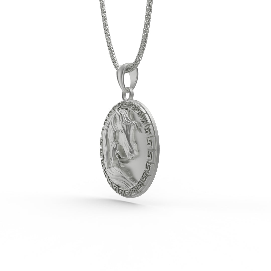 Horse Coin Necklace