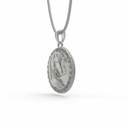 Horse Coin Necklace