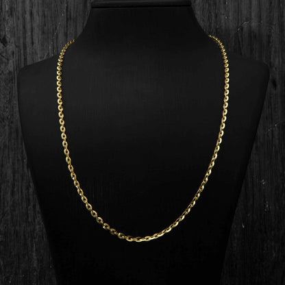Gold Anchor Chain Necklace
