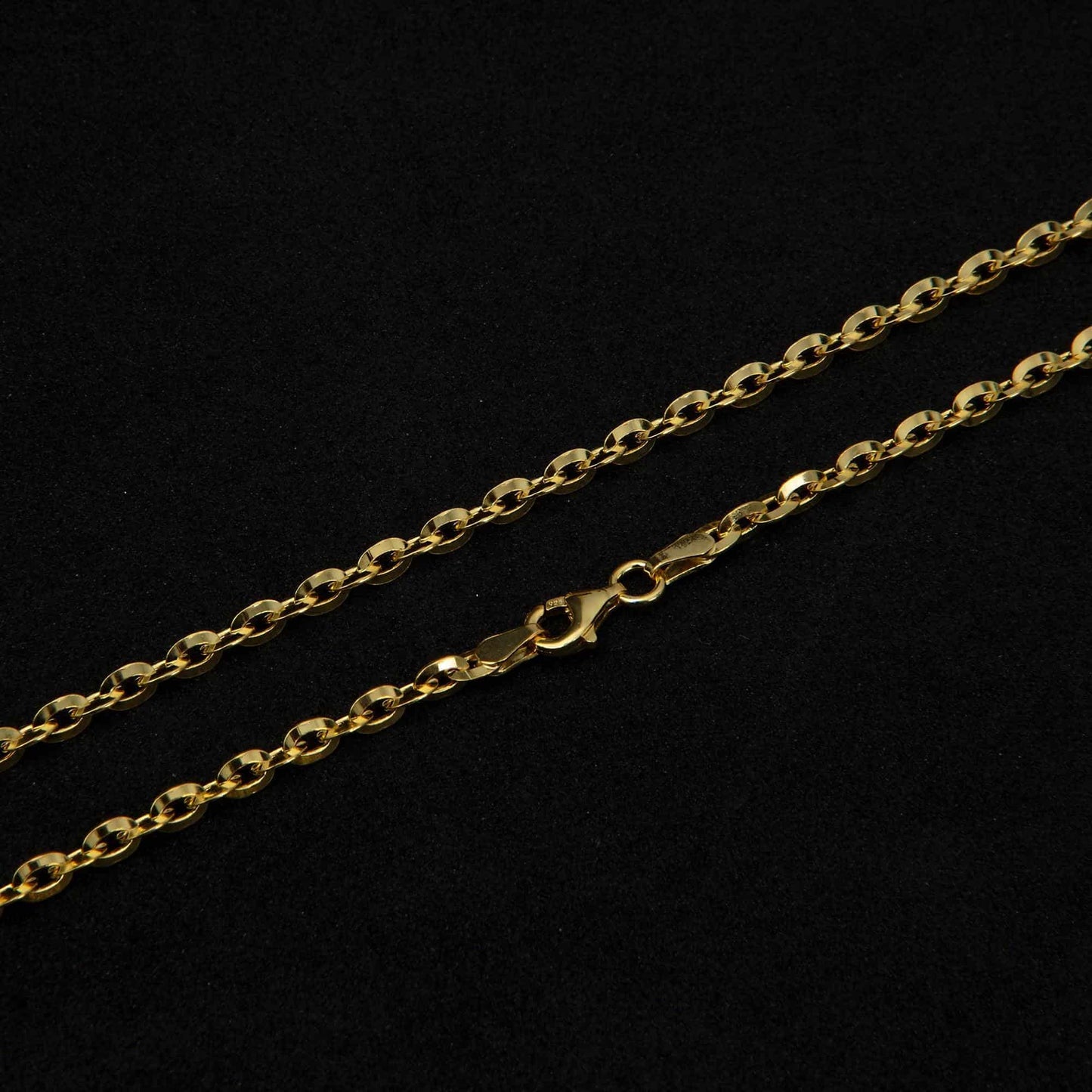 Gold Anchor Chain Necklace