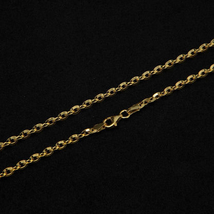 Gold Anchor Chain Necklace