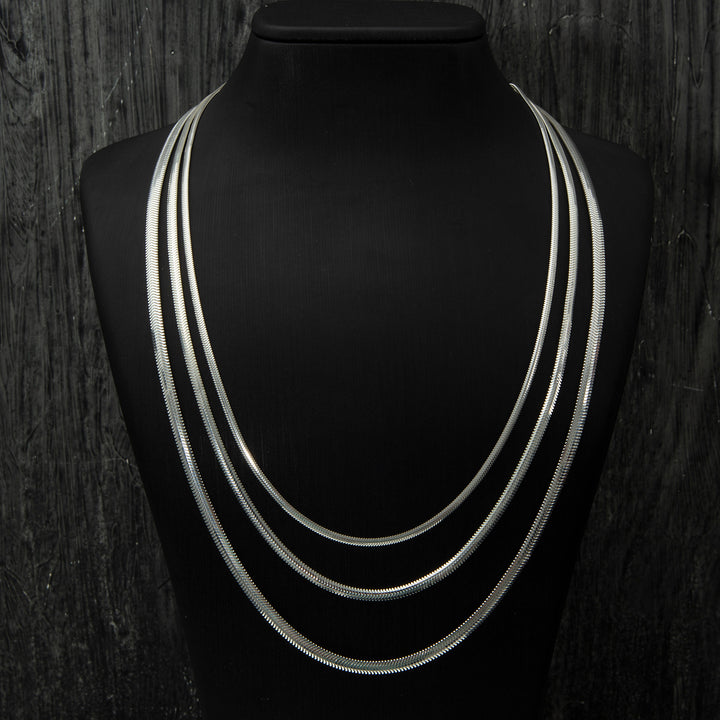 Herringbone Necklace Chain different sizes