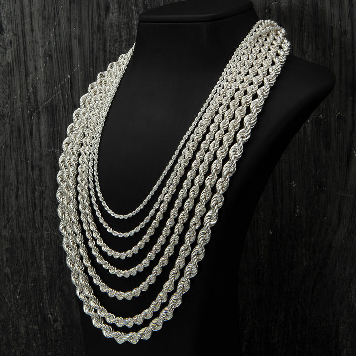 Rope Chain Necklace different sizes