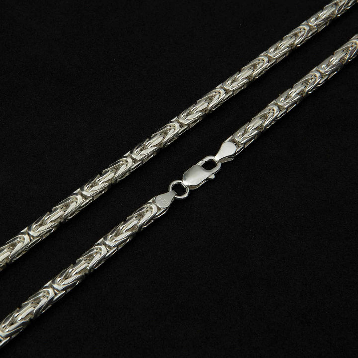 Round Byzantine Chain Necklace