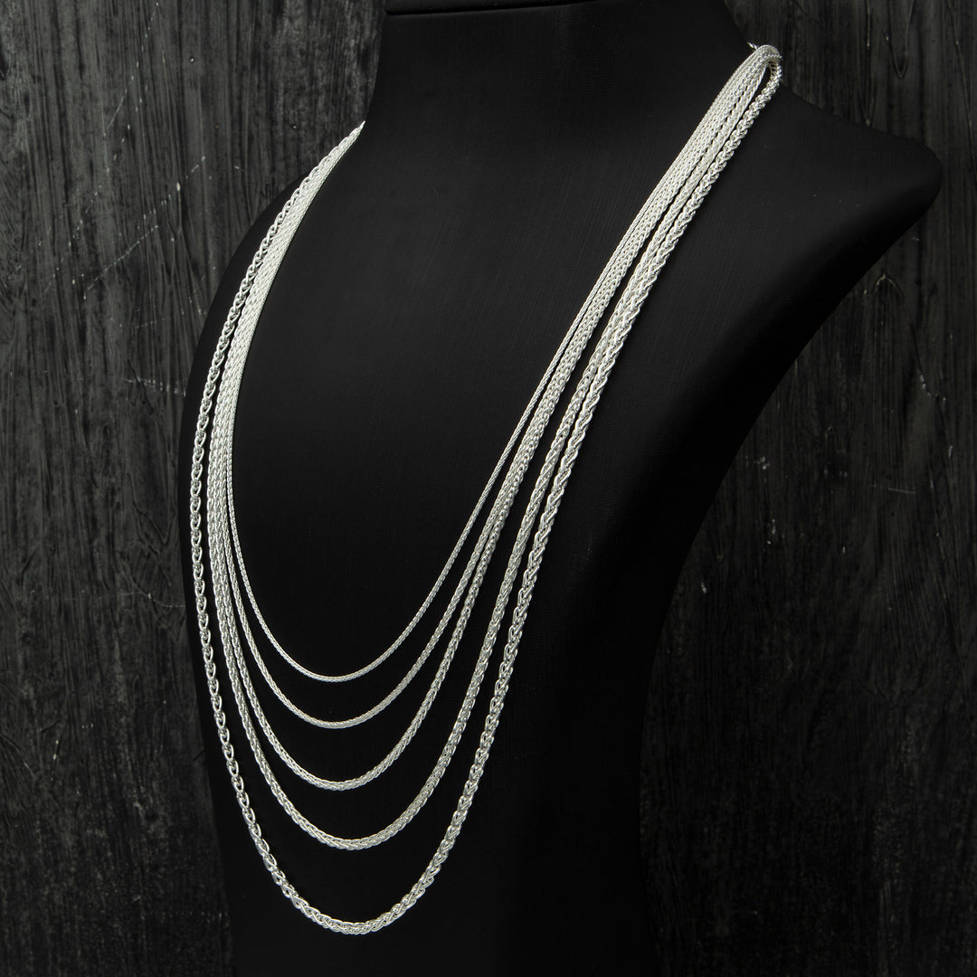 Spiga Chain Necklace different sizes