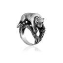 925 Sterling Silver Oxidized