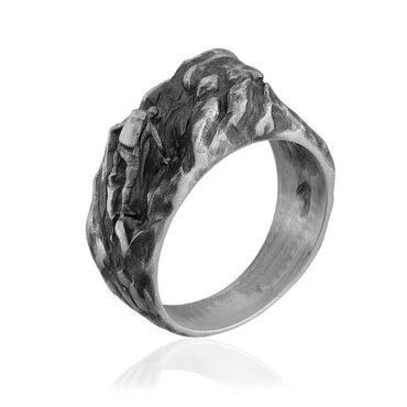 925 Sterling Silver Oxidized