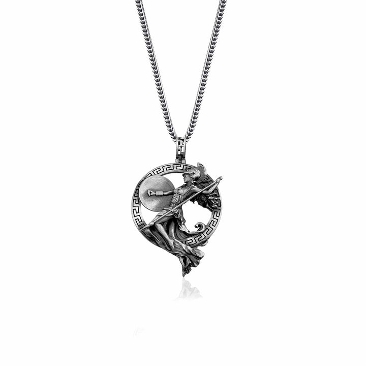 Greek Athena Pendant Necklace
