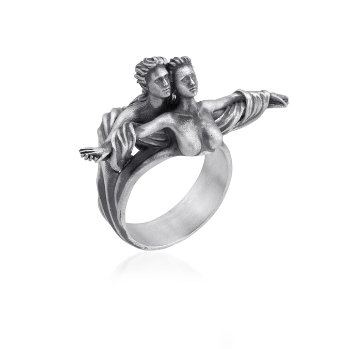 Love Of The Rose and Jack Ring side view