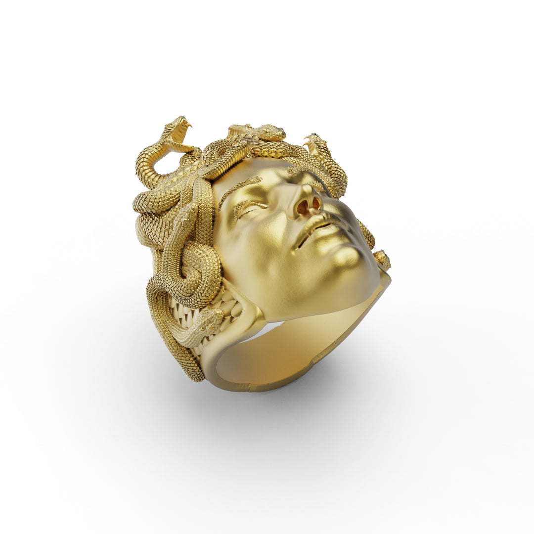 Gorgon Medusa Ring