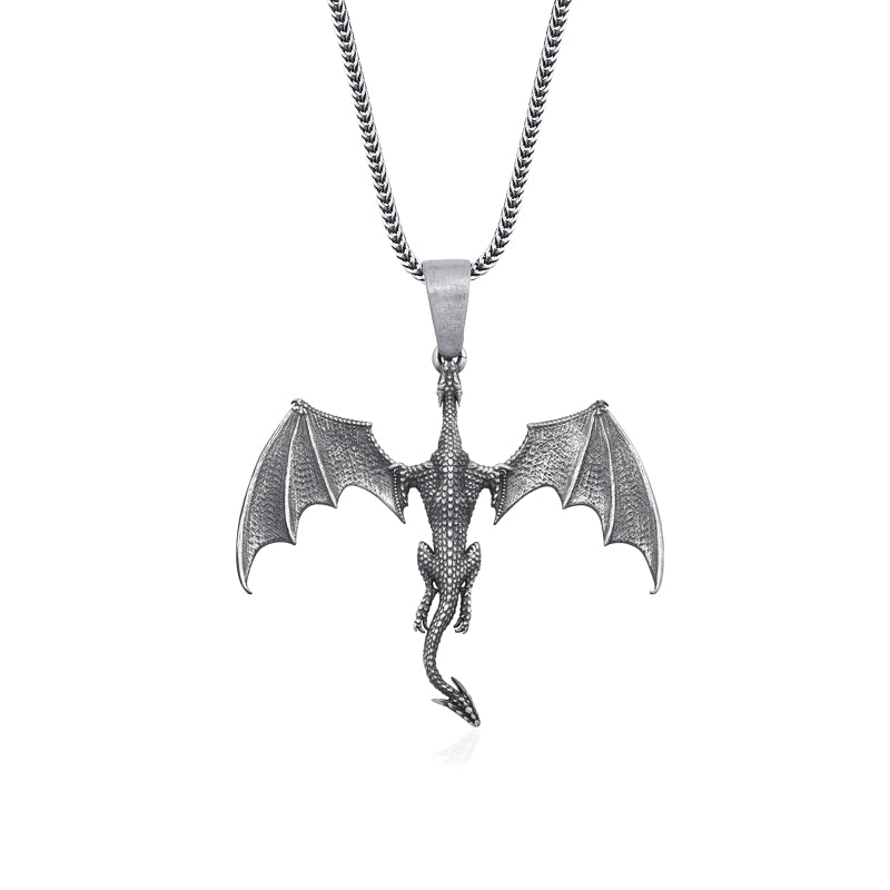 Majestic dragon necklace